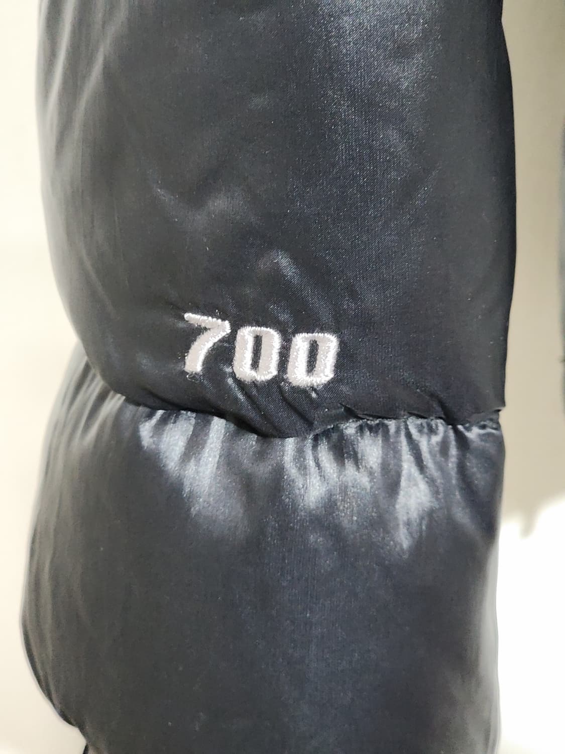 (S) 노스페이스 700 패딩점퍼 블랙 다운자켓 후드탈부착  상품이미지5