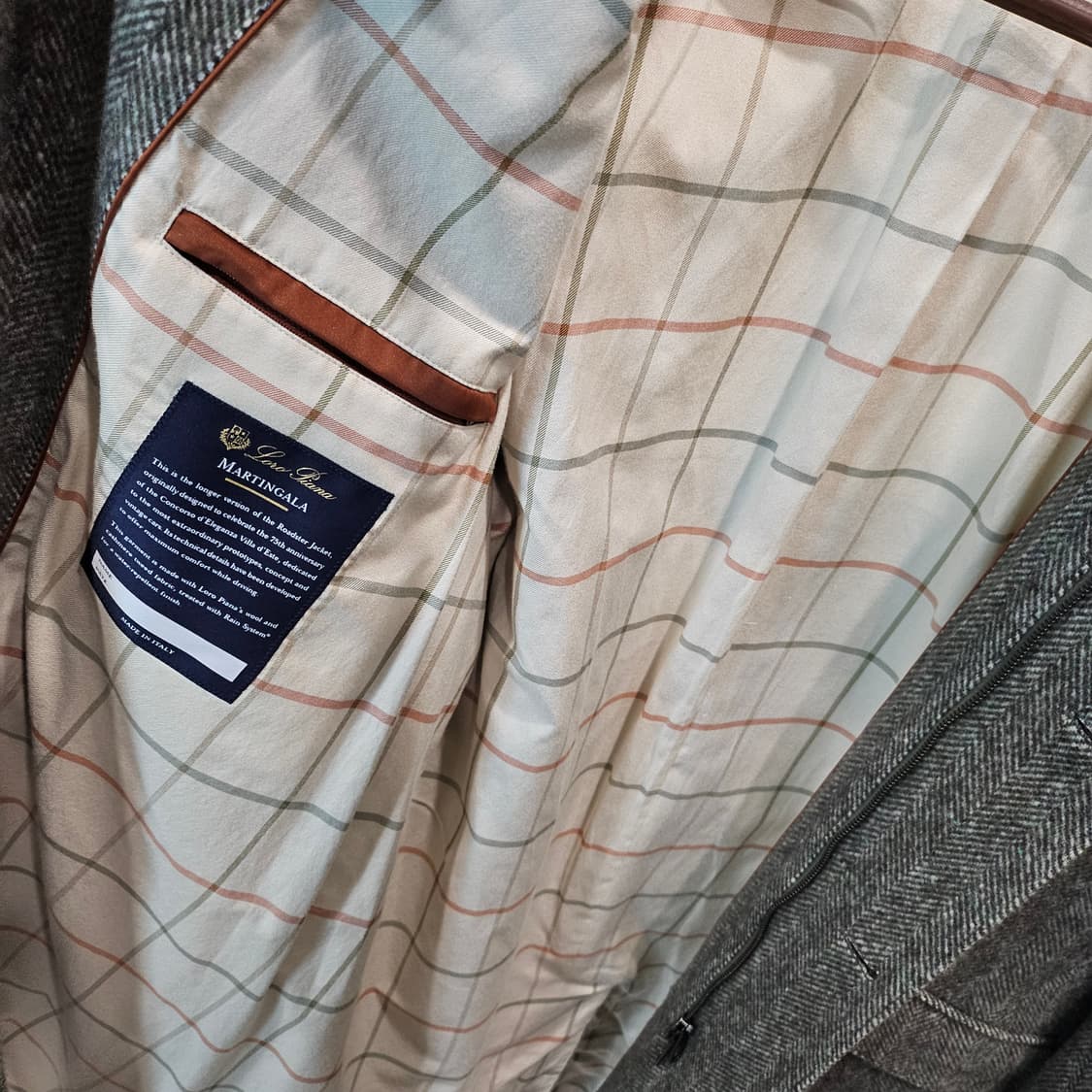 3XL)로로피아나 마틴갈라 캐시미어 신상 로브 코트 상품이미지6