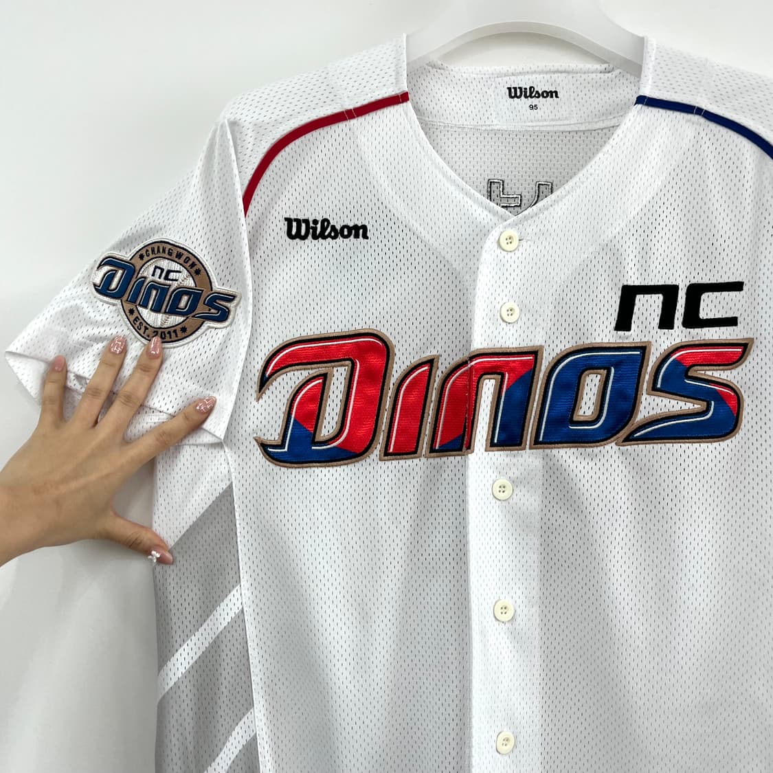 NC다이노스 나성범 마킹 태극 에디션 유니폼 상품이미지4