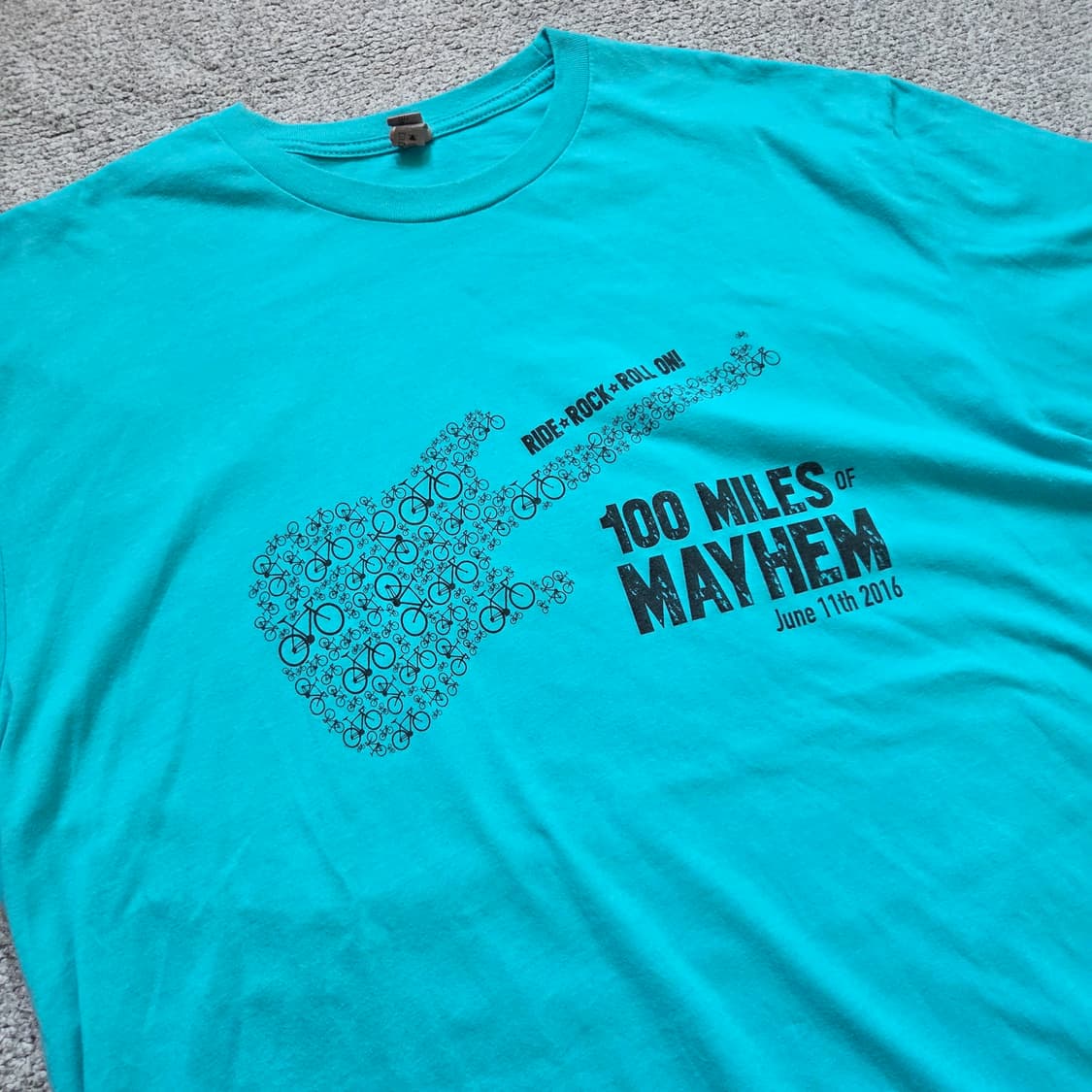 NLA 빈티지 반팔 티셔츠 L(100) 상품이미지2