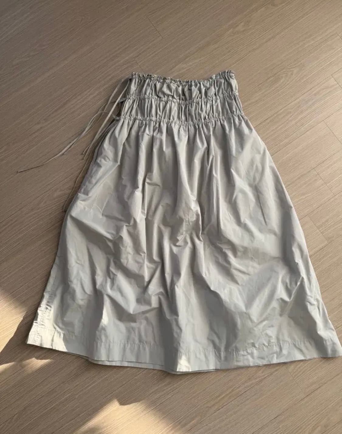 모노하 셔링 스커트 상품이미지1