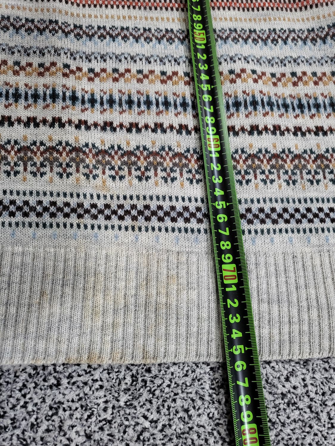 라코스테 패턴 니트 상품이미지9