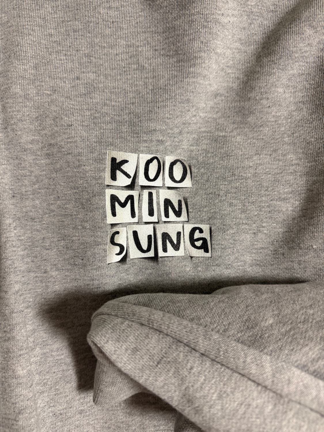 (새상품) 구민성 후드 상품이미지2