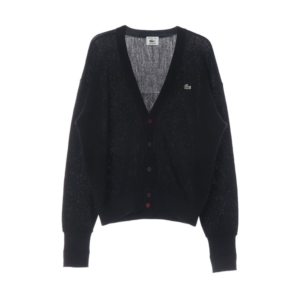라코스테 90s 울 100% 브이넥 가디건 L 상품이미지1