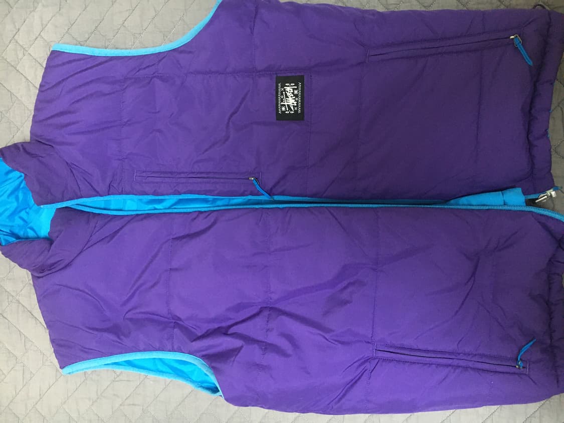 90s 스투시 리버시블 패딩 조끼 상품이미지3