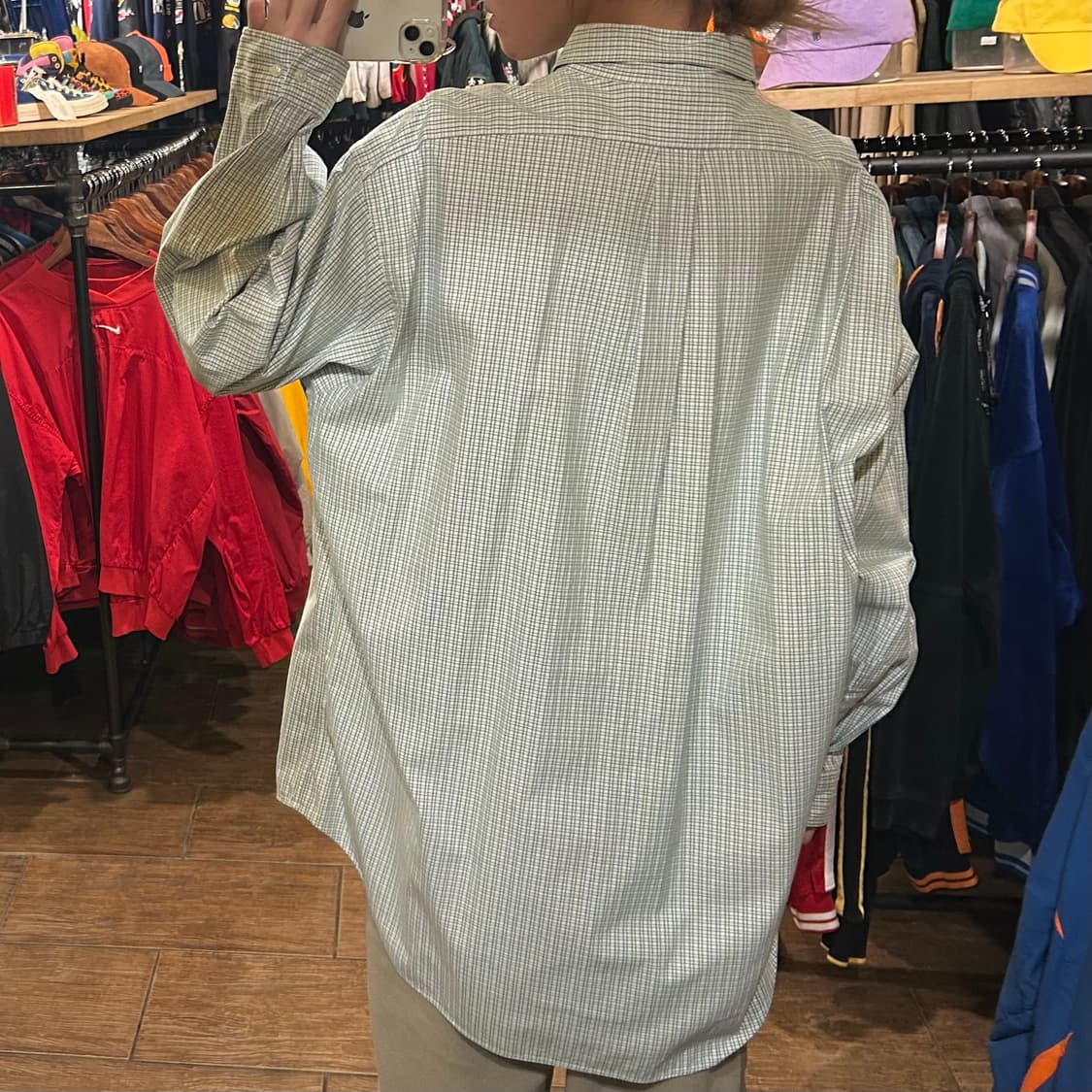 [HI] 폴로 셔츠 그린&퍼플 상품이미지5