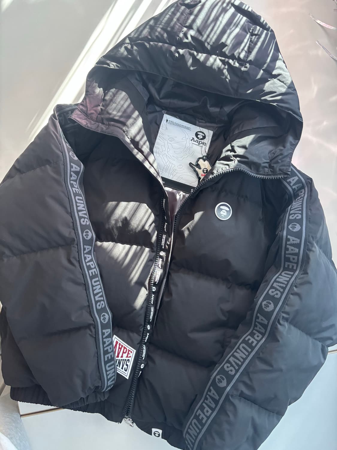 베이프 패딩 새상품 상품이미지2