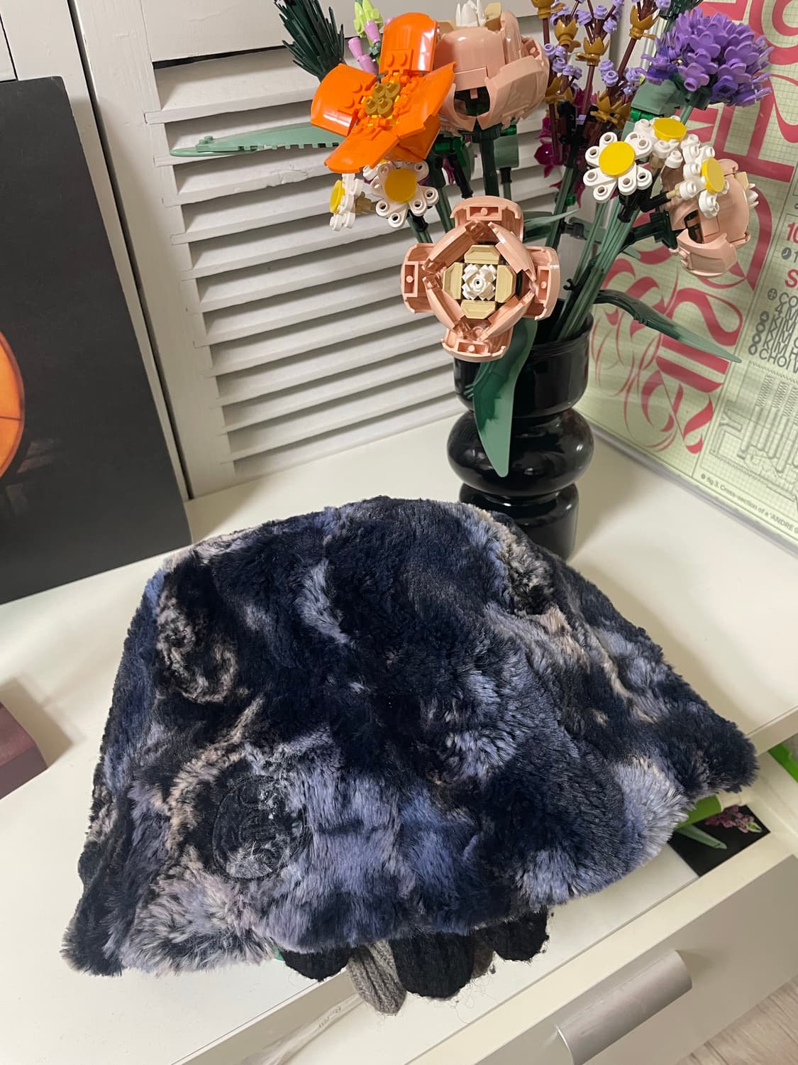 이스트인디고 EI Symbol 퍼 버킷햇 상품이미지5