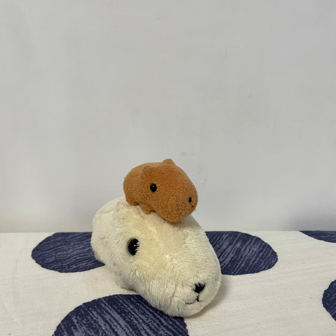 카피바라 아기가 올라탄 카피바라 인형 상품이미지2