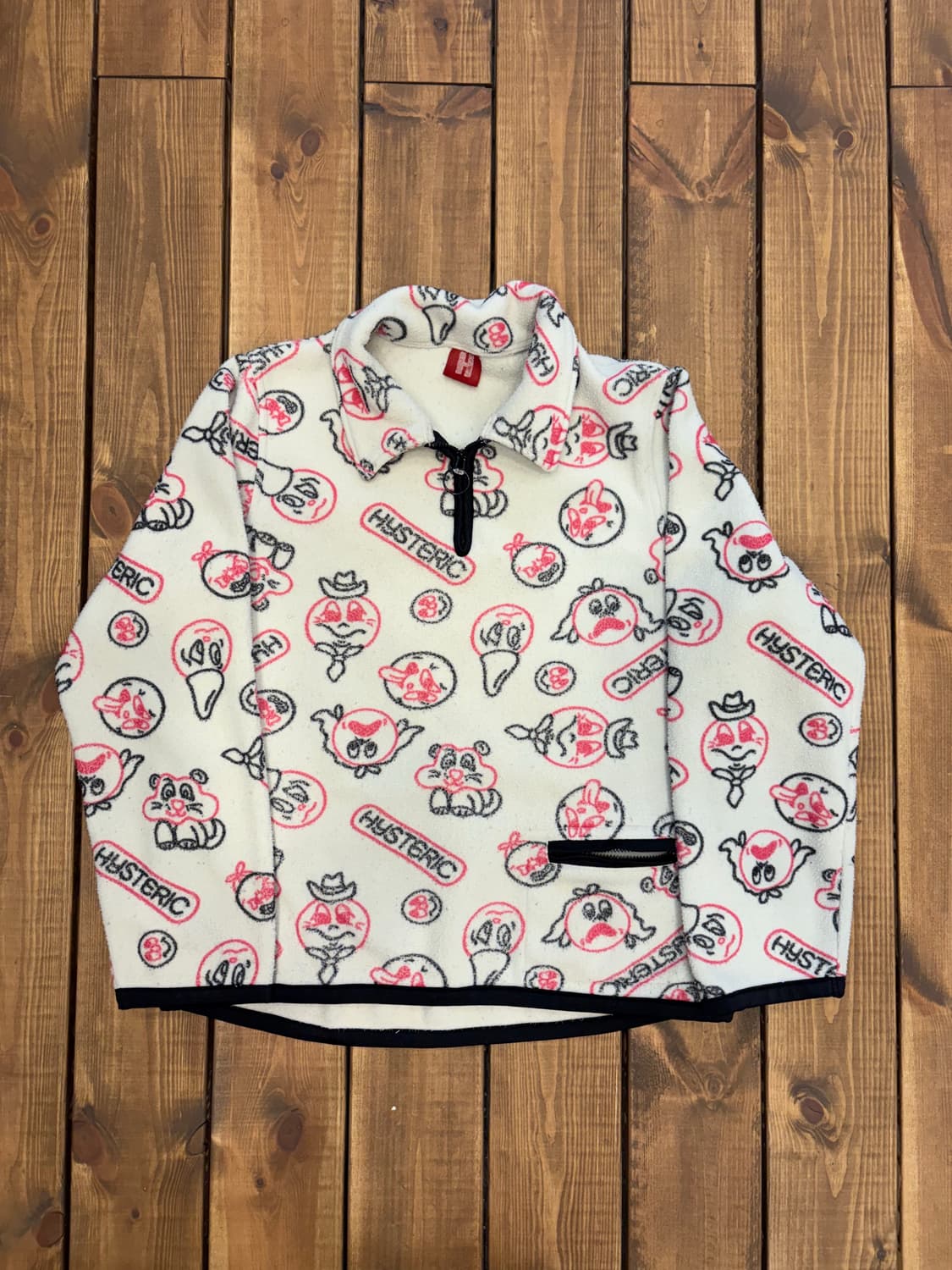 히스테릭글래머 패턴 후리스 상품이미지5