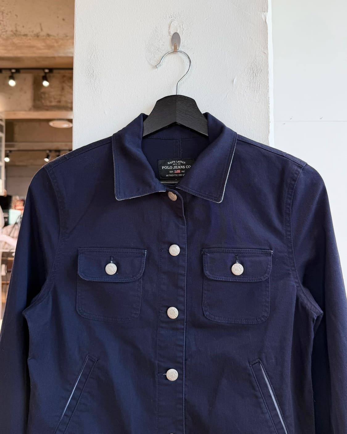폴로 진스 네이비 트러커 자켓  상품이미지3