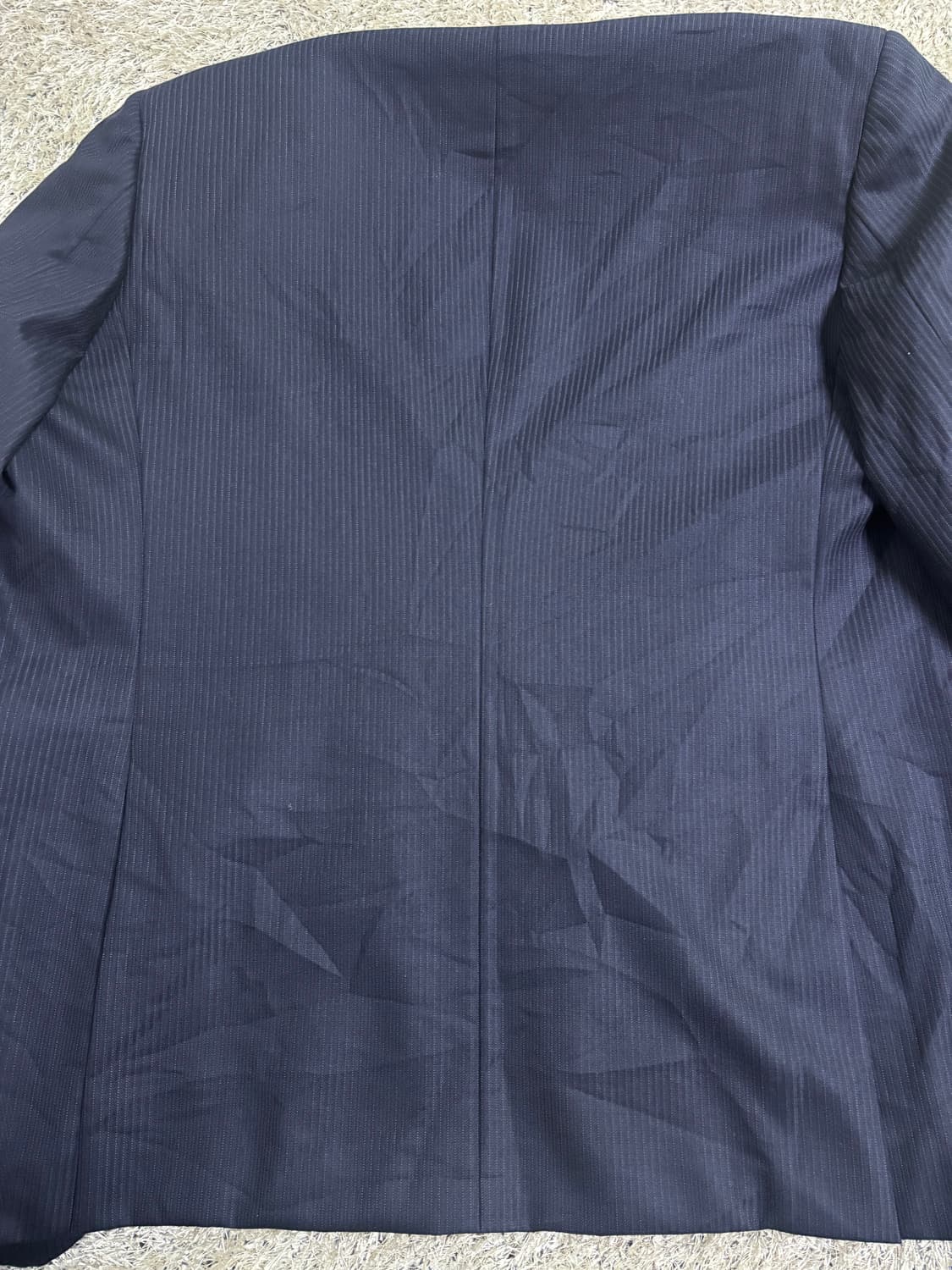 일제 ISLAND FERRI 스트라이프 울 블레이저 사이즈 105-110 상품이미지8