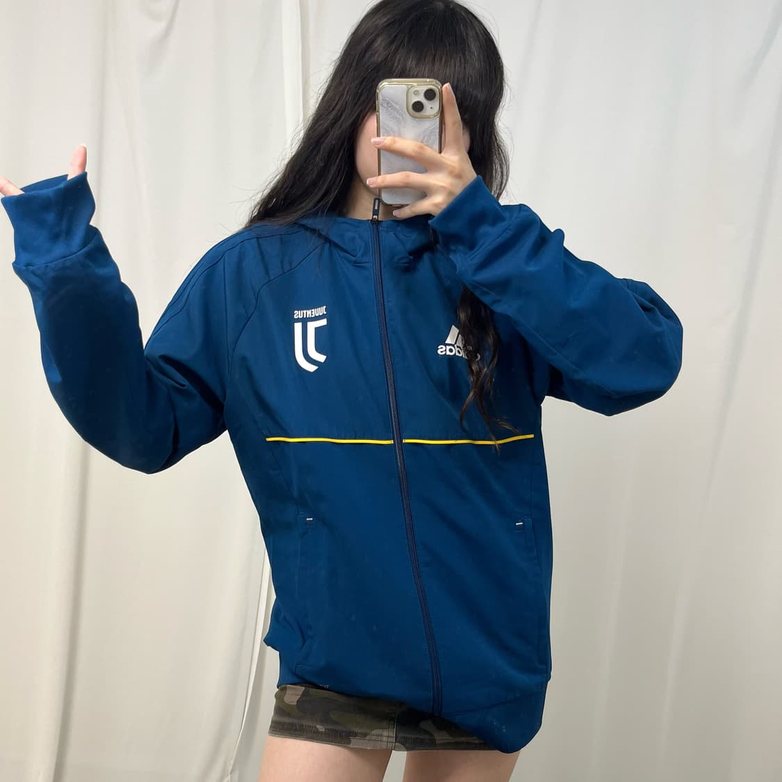 Adidas navy Juventus windbreaker 상품이미지2
