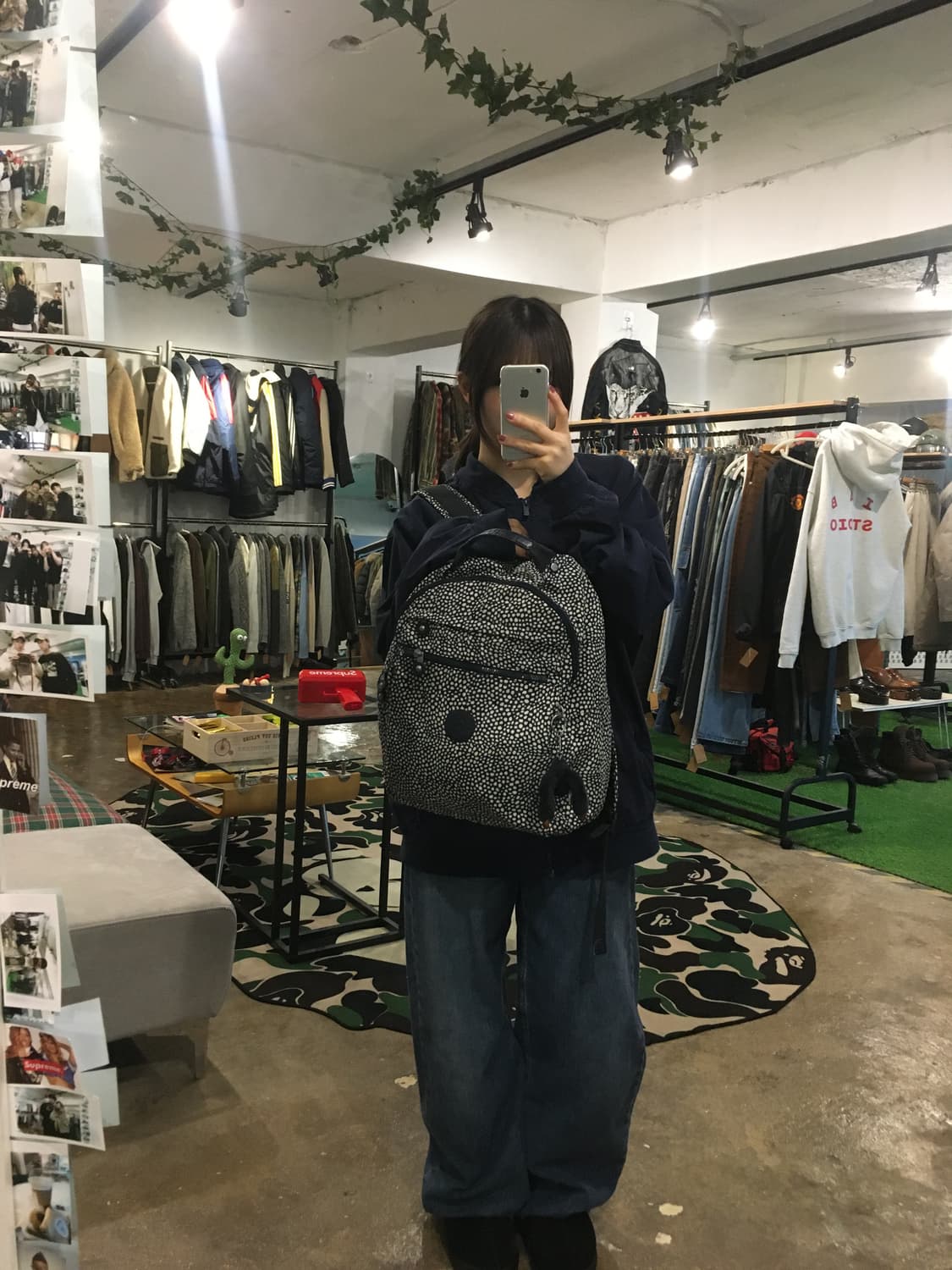 키플링 땡땡이 백팩 상품이미지4