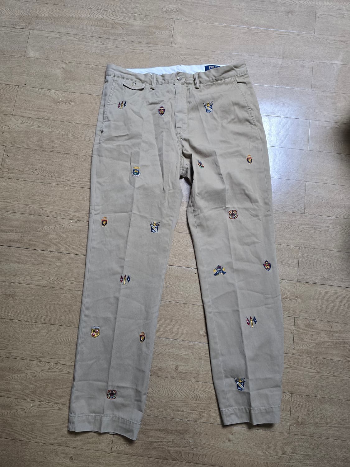 폴로 클래식핏 자수 치노 33사이즈 상품이미지1