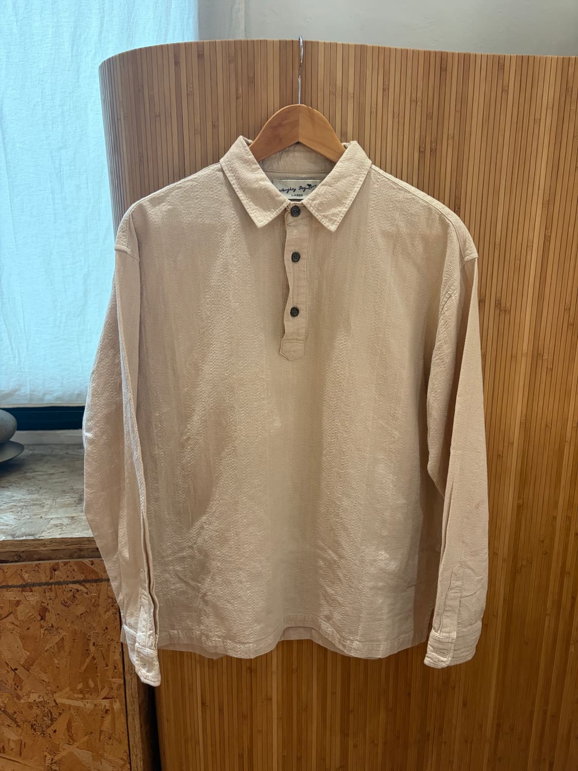 NAUGHTY DUG EMBROIDERY SHIRT 상품이미지6