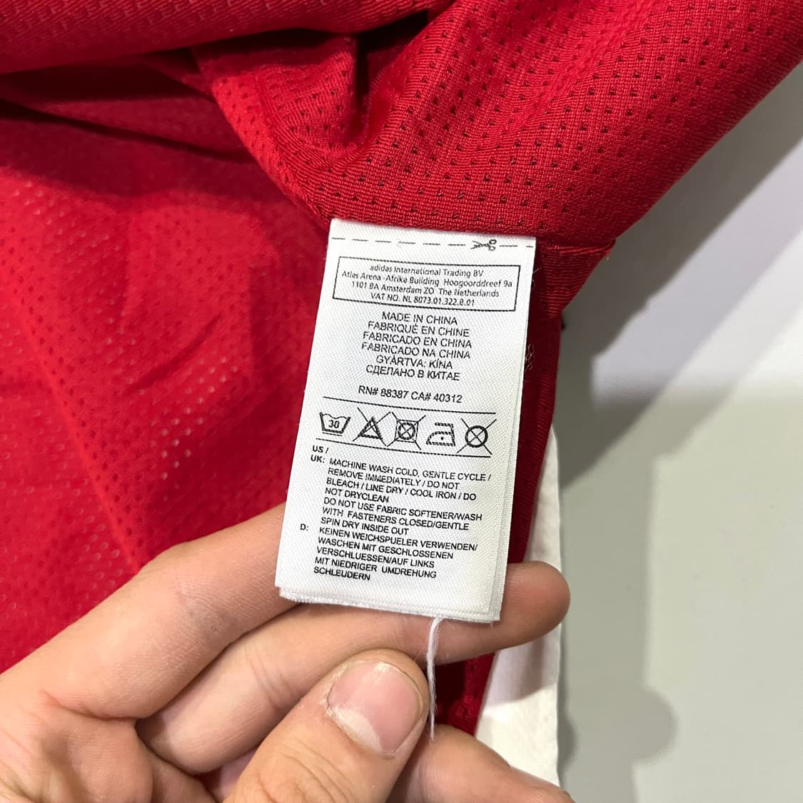 아디다스 바이에른뮌헨 윈드브레이커 상품이미지7