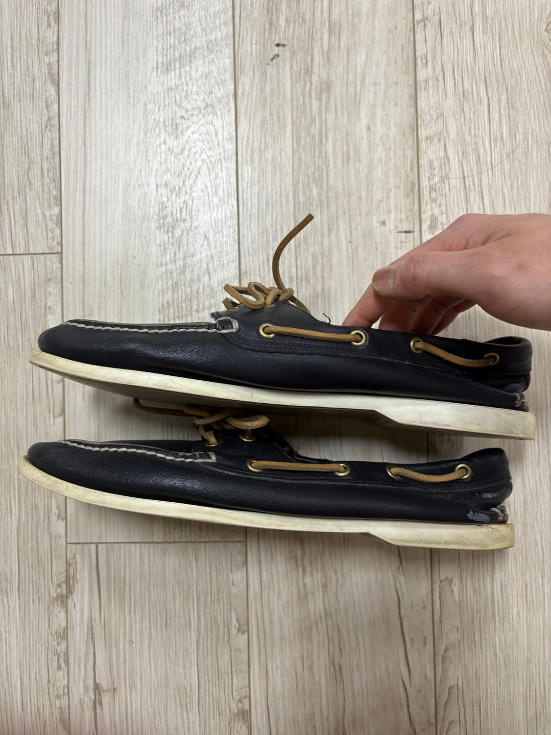 팀버랜드 보트슈즈 네이비 290 상품이미지2