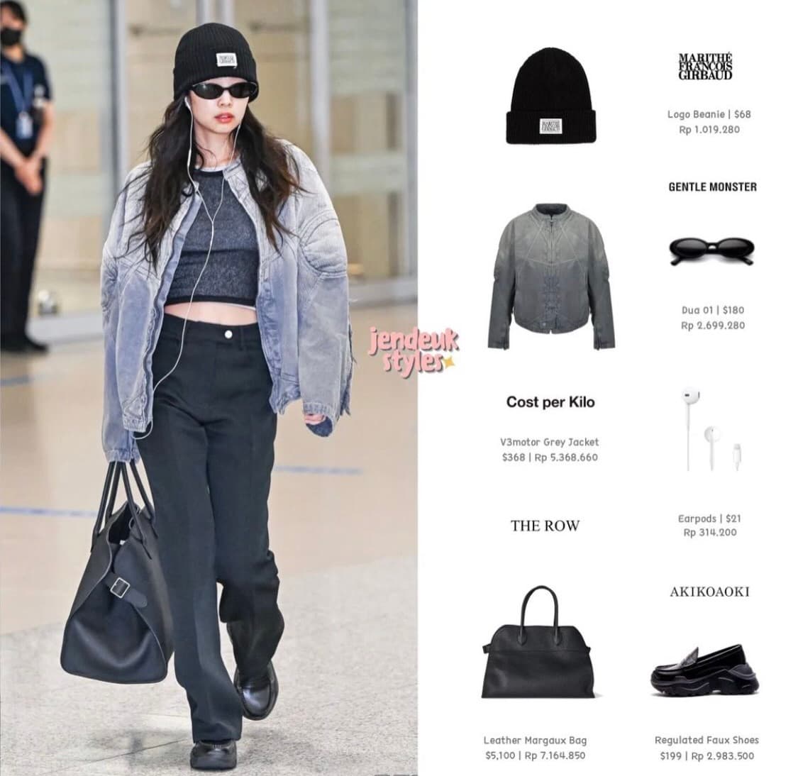 [제니 정국 착용] 코스트퍼킬로 모터 자켓 XL 상품이미지5