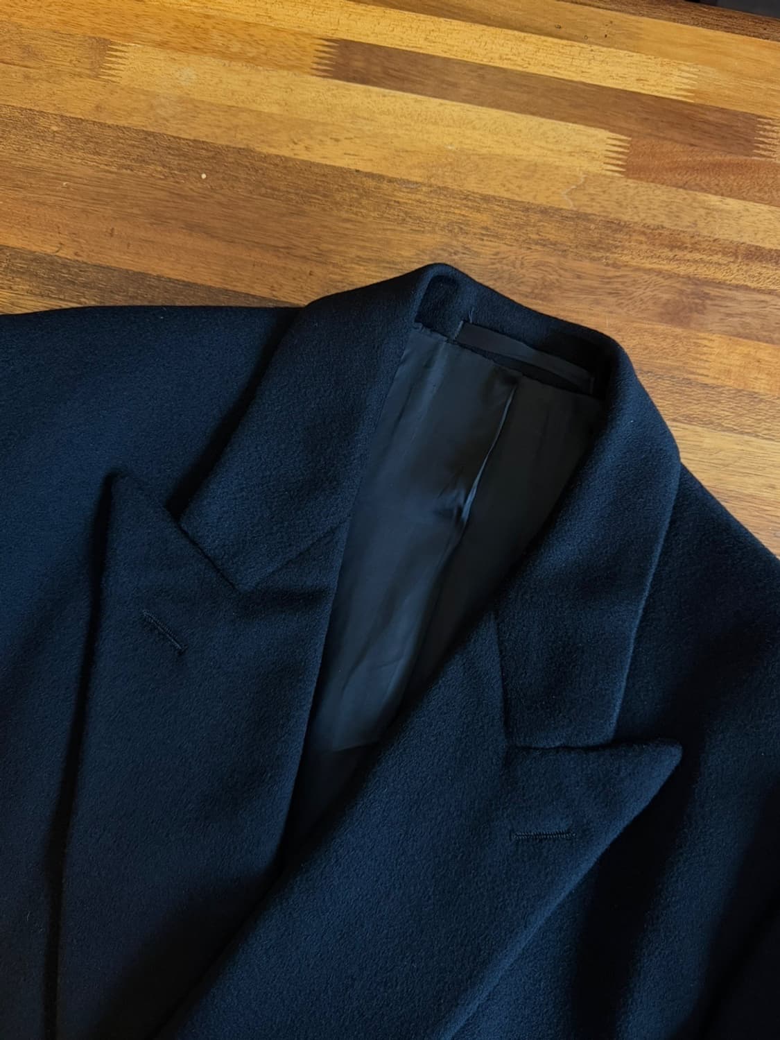 MARCUS 로로피이나 캐시미어 더블 브레스티드 코트 105 상품이미지4