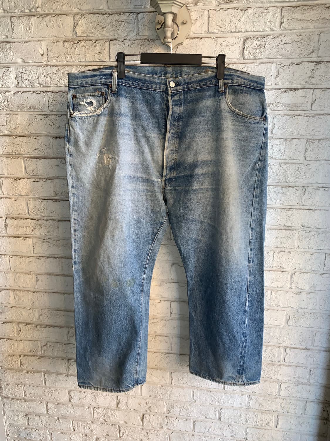 80년대 리바이스 셀비지 데님 팬츠 44인치 상품이미지1