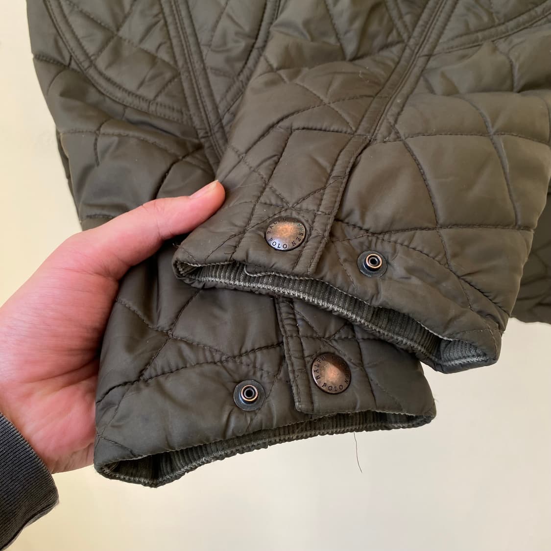 🌊Polo quilting Car Coat (L) 상품이미지9