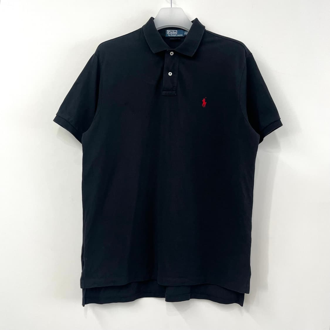 폴로 랄프로렌 레드 포니 블랙 카라 티셔츠 105 상품이미지2