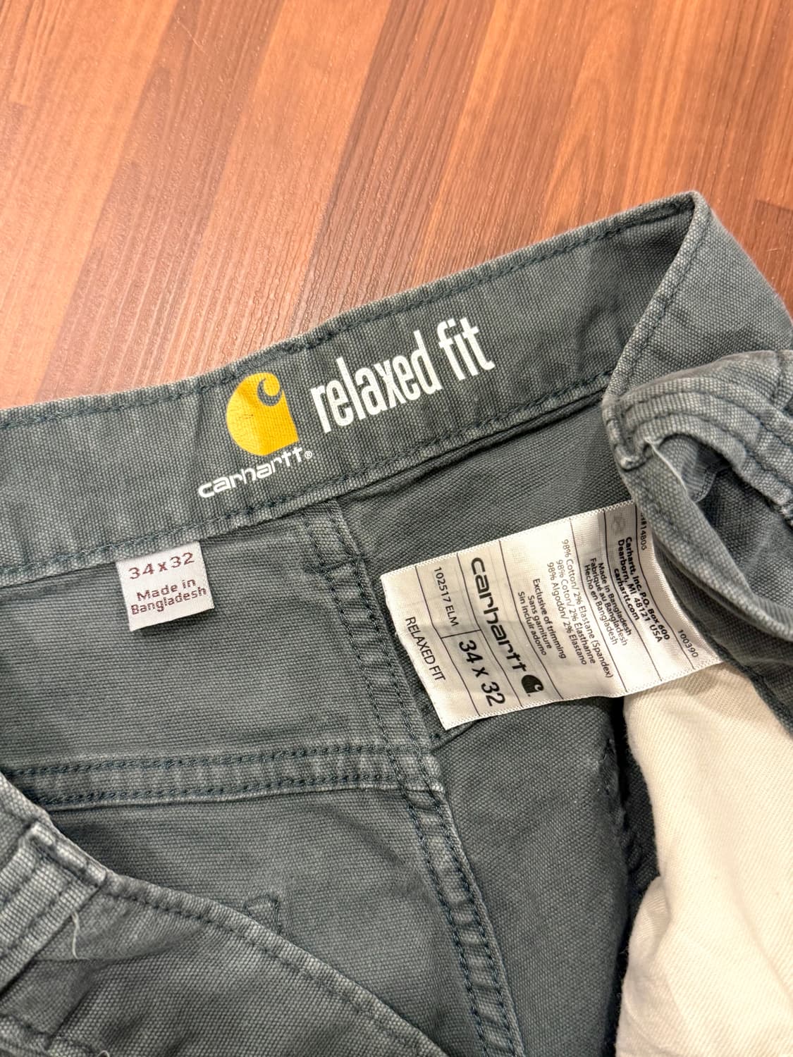 Carhartt 칼하트 빈티지 페인팅 워크 팬츠 (34inch) 상품이미지10