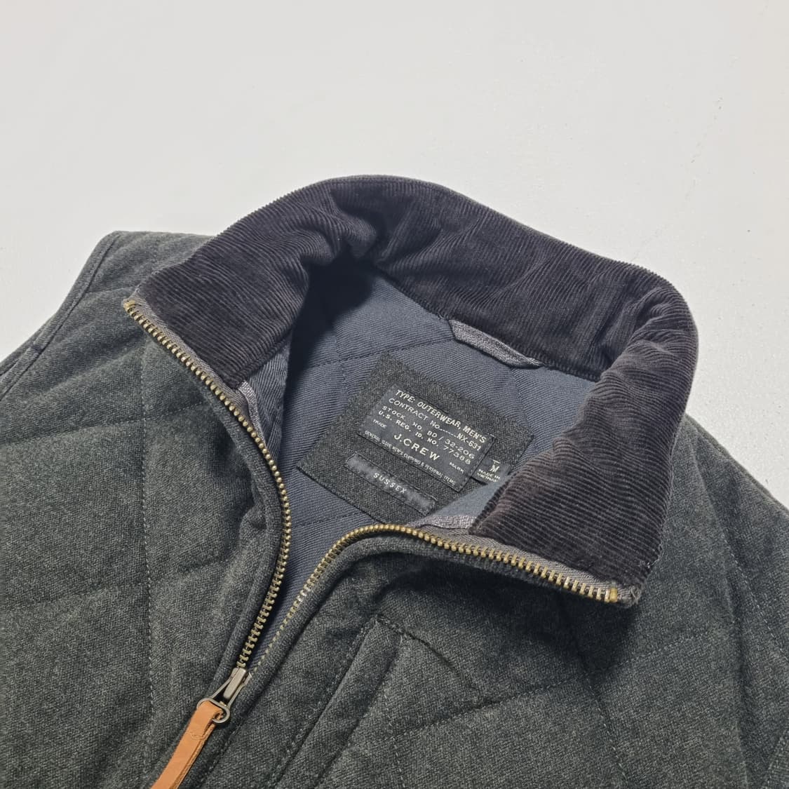 J.CREW 제이크루 퀼팅 베스트 - M  상품이미지5