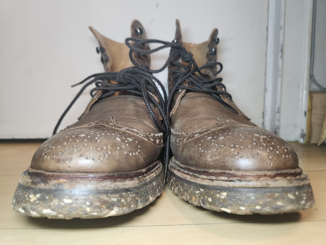 더 클락션(The Klaxon) 윙팁 브로그 부츠 (260) 상품이미지6