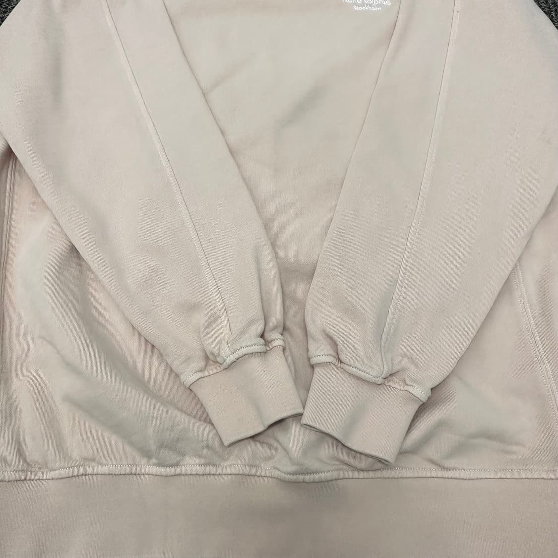 아크네 스튜디오 맨투맨 핑크 S 상품이미지5