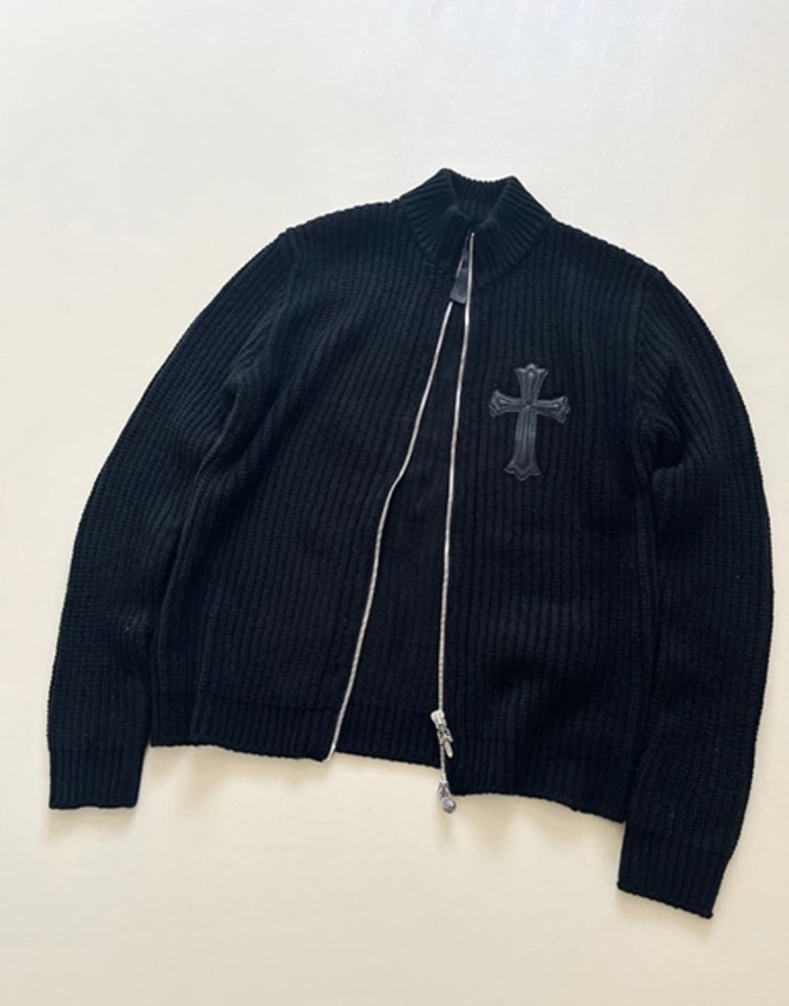 크롬하츠 니트집업 XL  상품이미지1