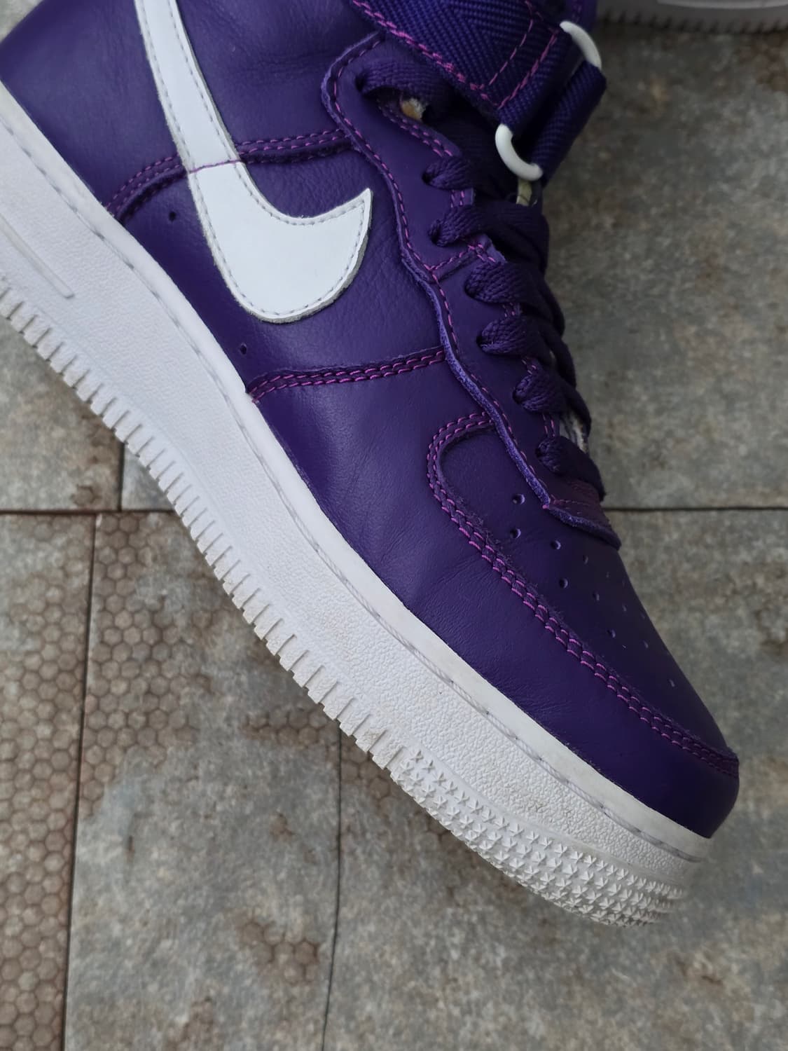 (240)나이키 에어포스 1 하이 보흰  상품이미지5