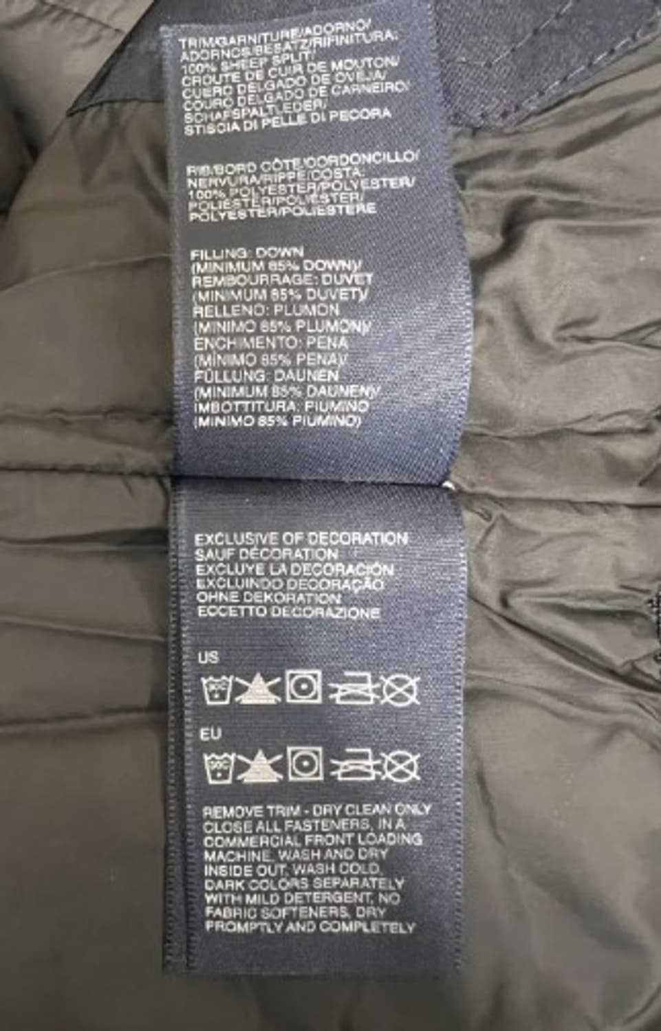 타미힐피거 남성 양털누빔다운패딩점퍼 L 상품이미지6