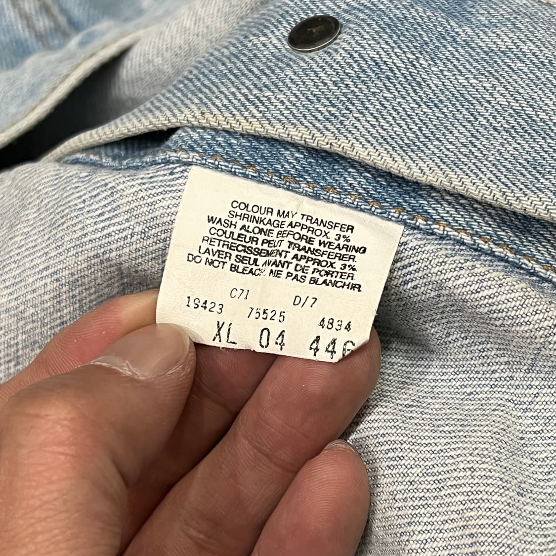  리바이스 데님 트러커 자켓 y15828 상품이미지7