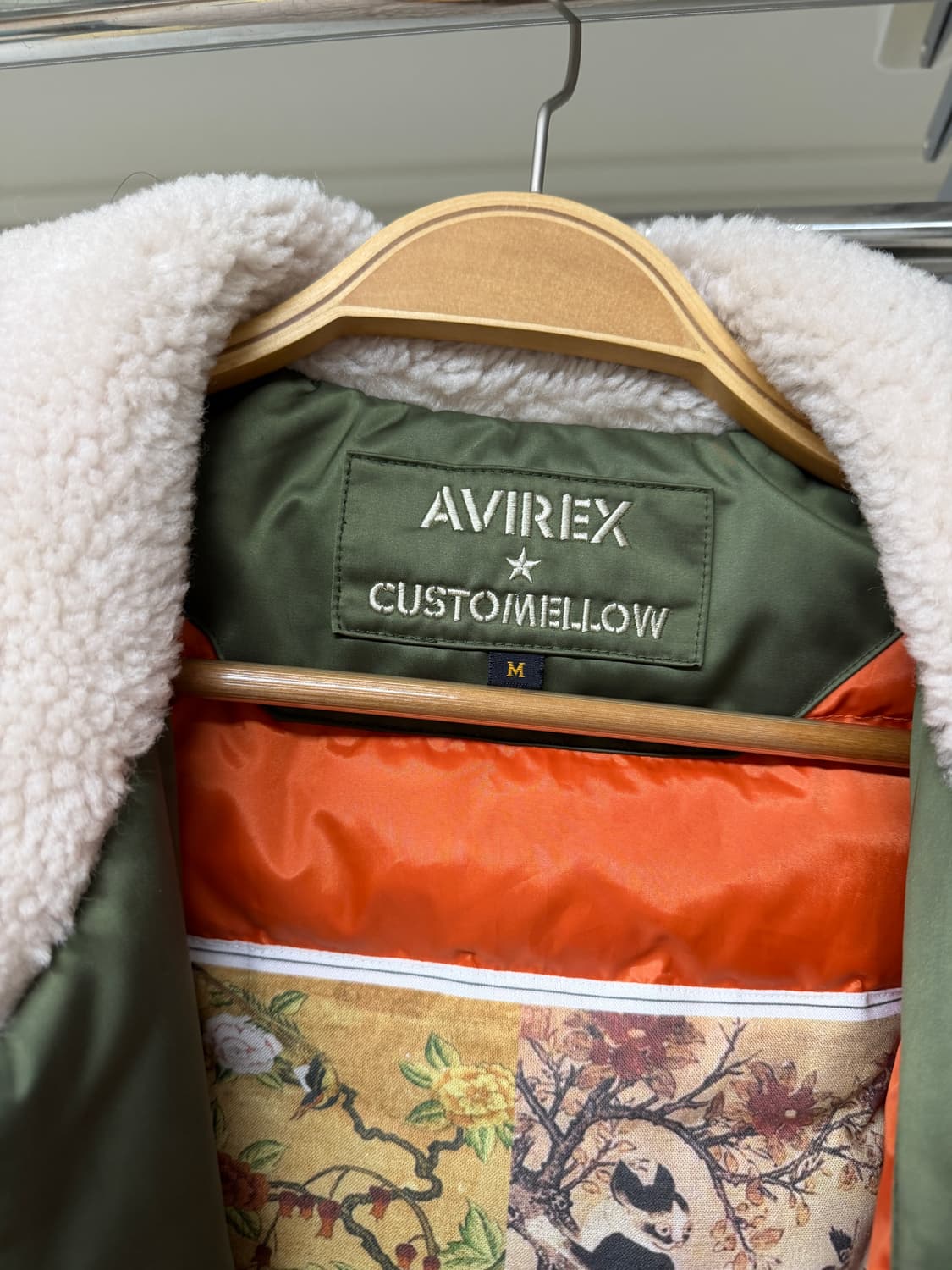 커스텀멜로우 x 아비렉스 B15 항공점퍼 구스다운 상품이미지5