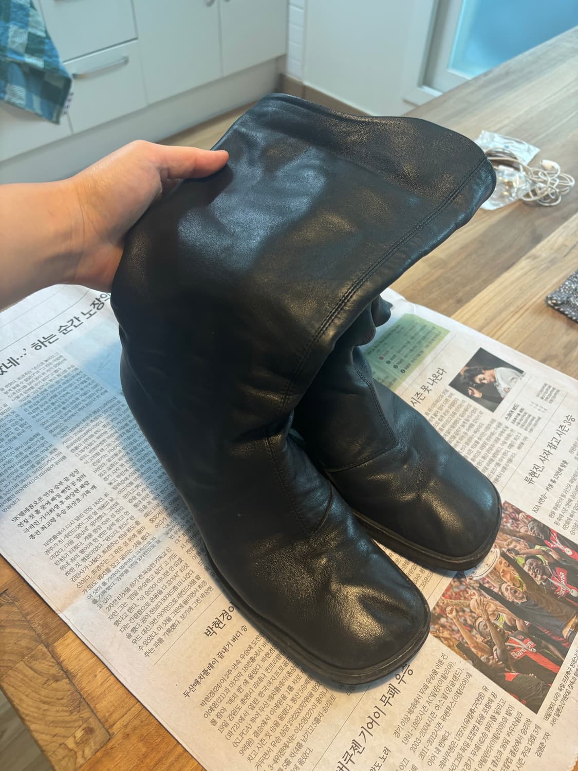 더오픈프로덕트 롱부츠  상품이미지4