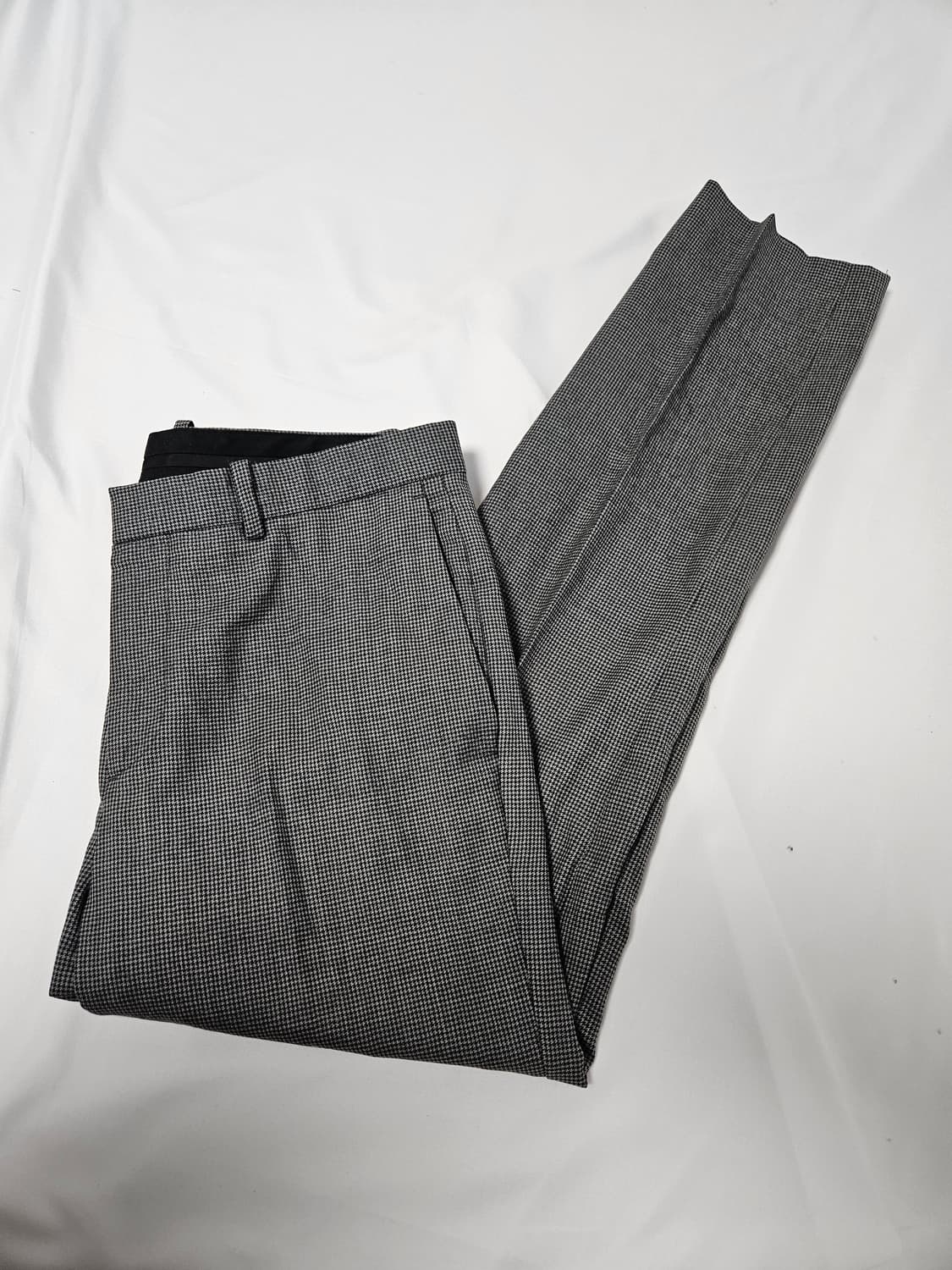 띠어리 Theory 하운드투스 패턴 테크 슬랙스 바지 정장 울 32 상품이미지1