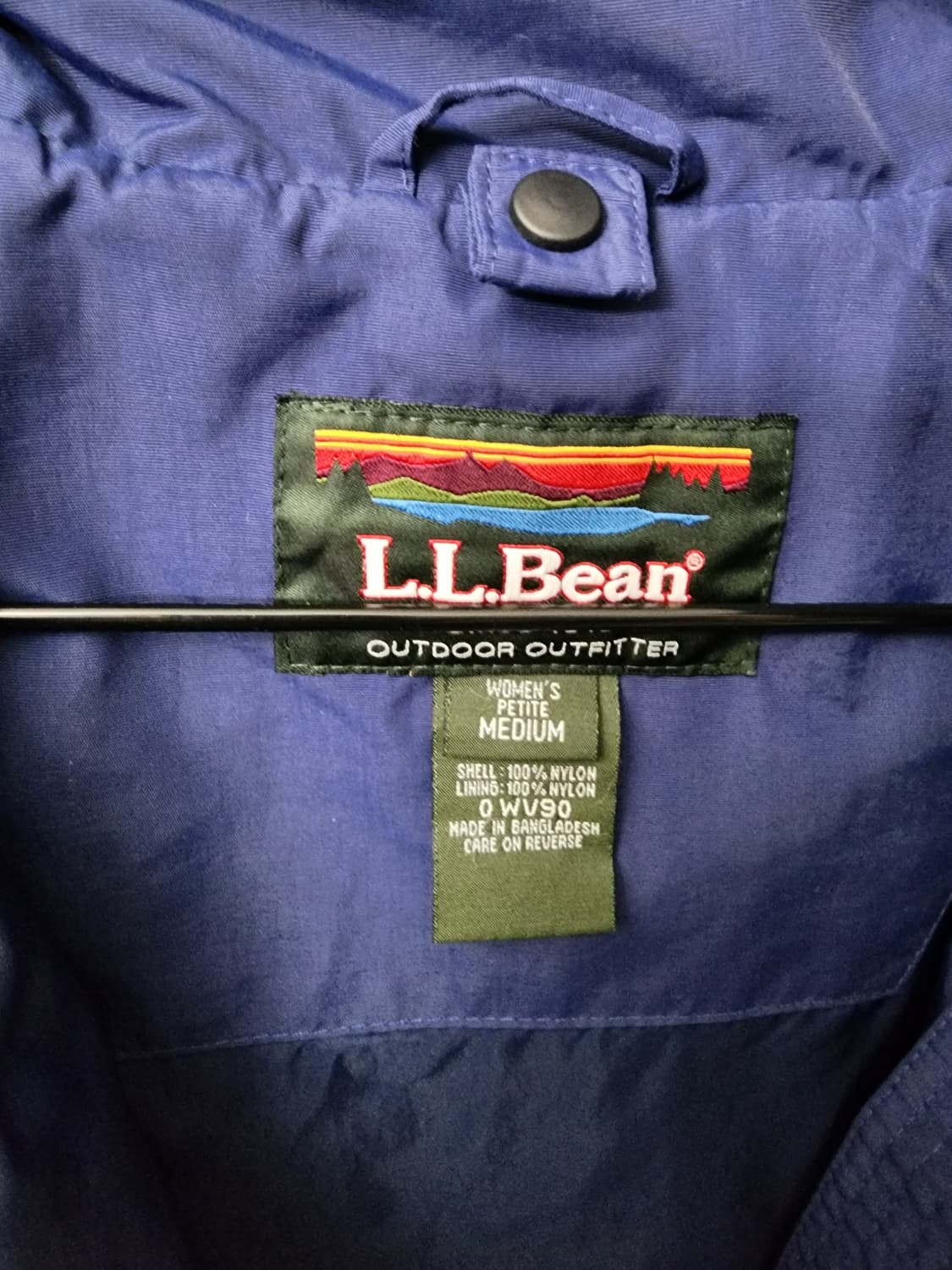 90s LLBean 바람막이 자켓 페티트 M 상품이미지7