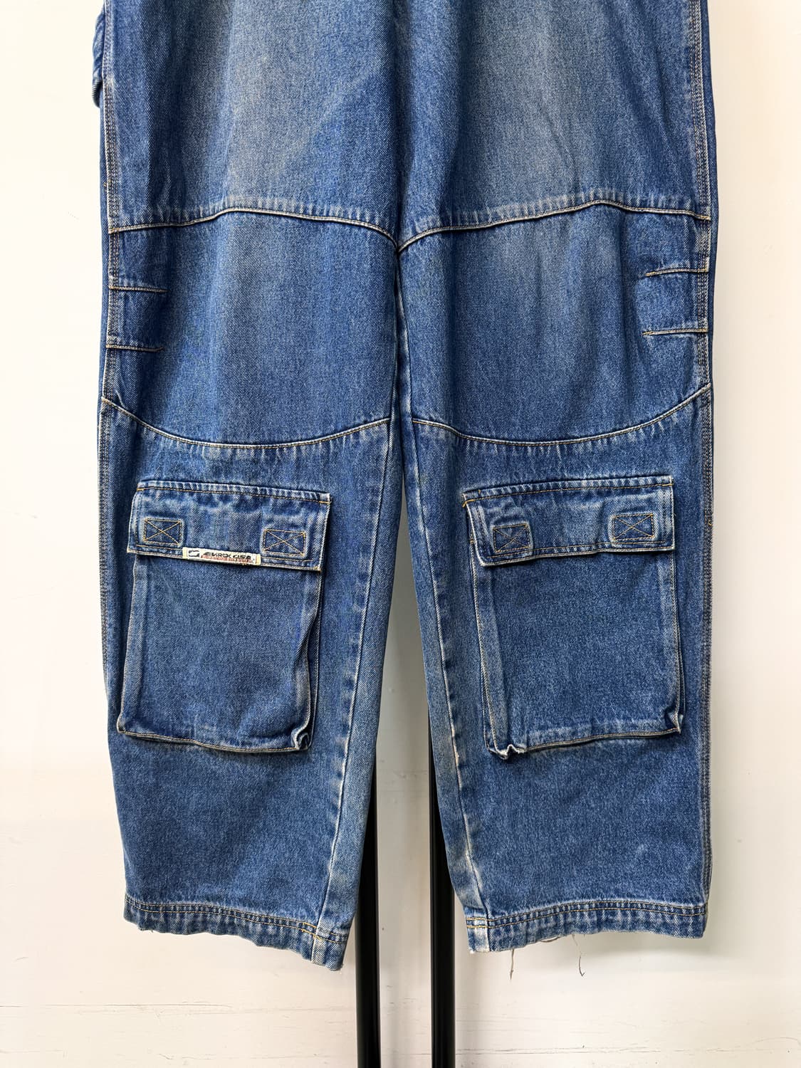 아비렉스 니 포켓 데님 카펜터 팬츠 상품이미지3