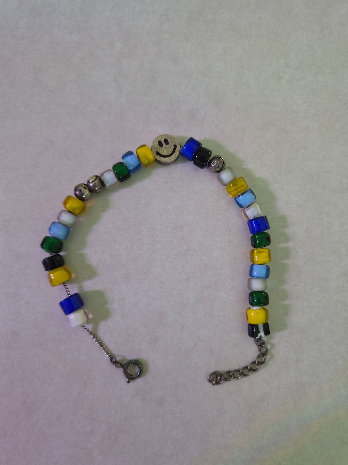 투델로 실버 비즈 팔찌 상품이미지1