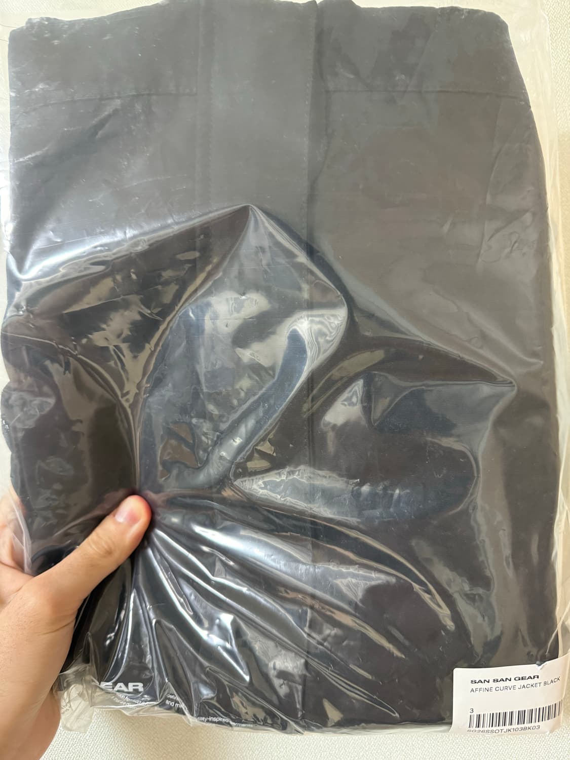 산산기어 어파인 커브 자켓 (3) 26ss 새상품 상품이미지5