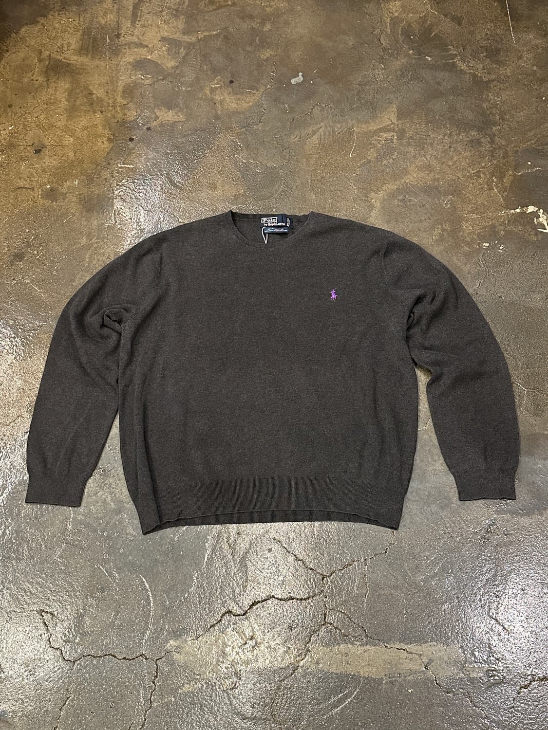폴로 랄프로렌 니트 차콜 L 상품이미지1