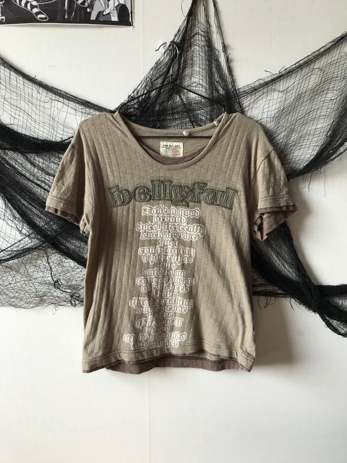 00s mood layered printing halfsleeve 상품이미지1