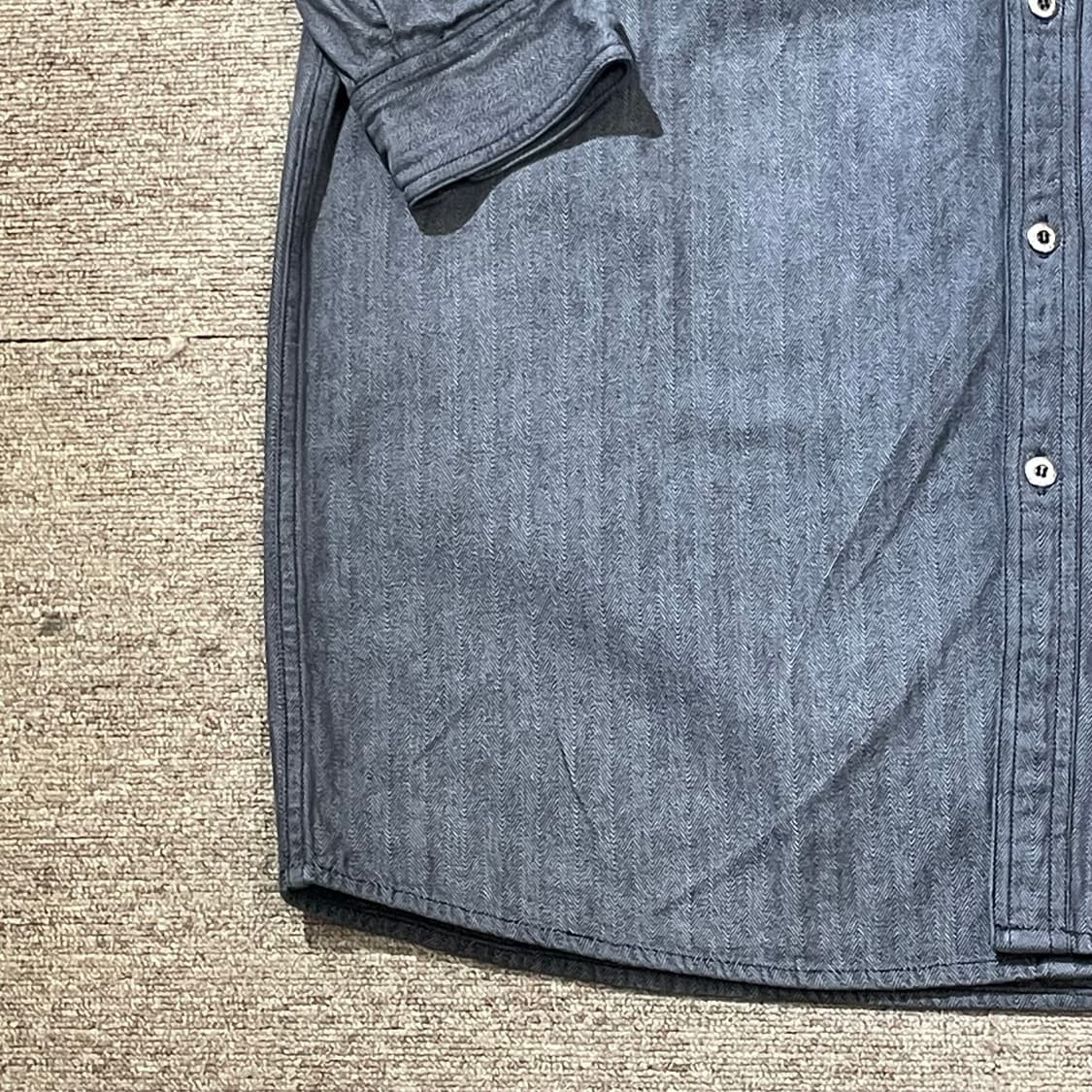 (L) 90s Levi's 리바이스 코튼 데님 셔츠 상품이미지3