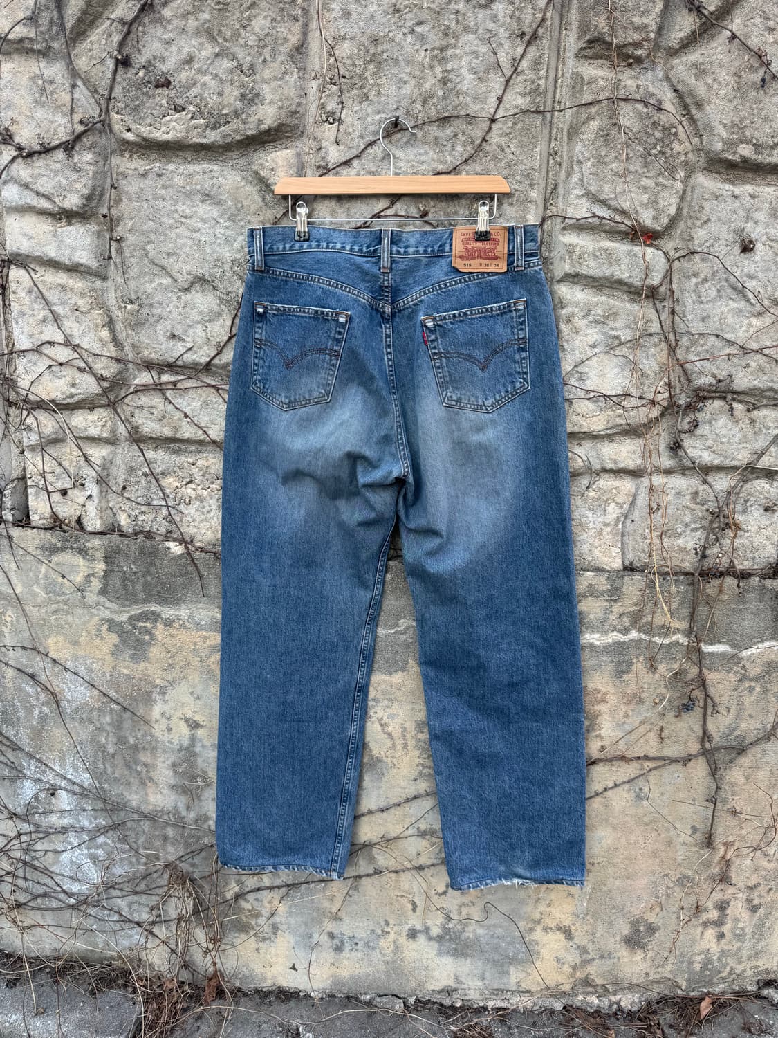 90s 리바이스 빈티지 515 데님 팬츠 36/34 상품이미지2