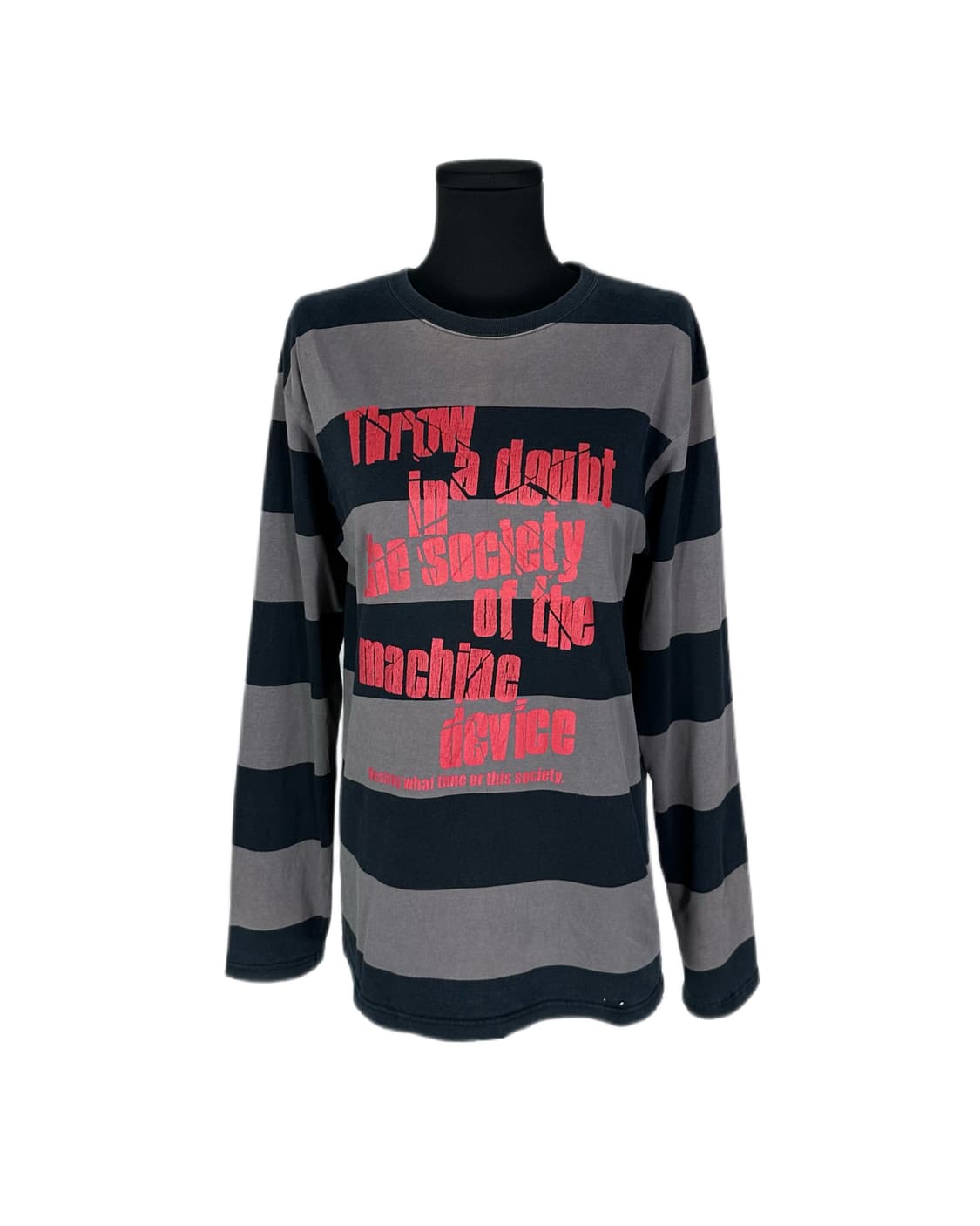 crack lettering stripe t-shirt 상품이미지2
