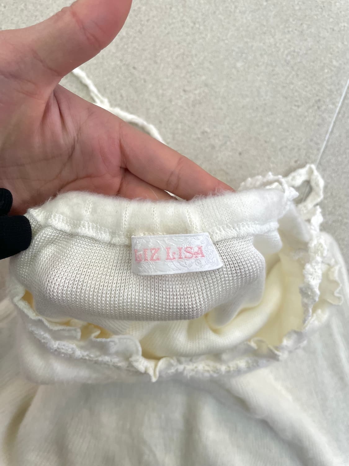 리즈리사 니트 슬리브리스 상품이미지4