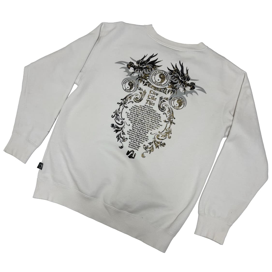 T&C 서프 음양 드래곤 그래픽 스웨셔츠 상품이미지1