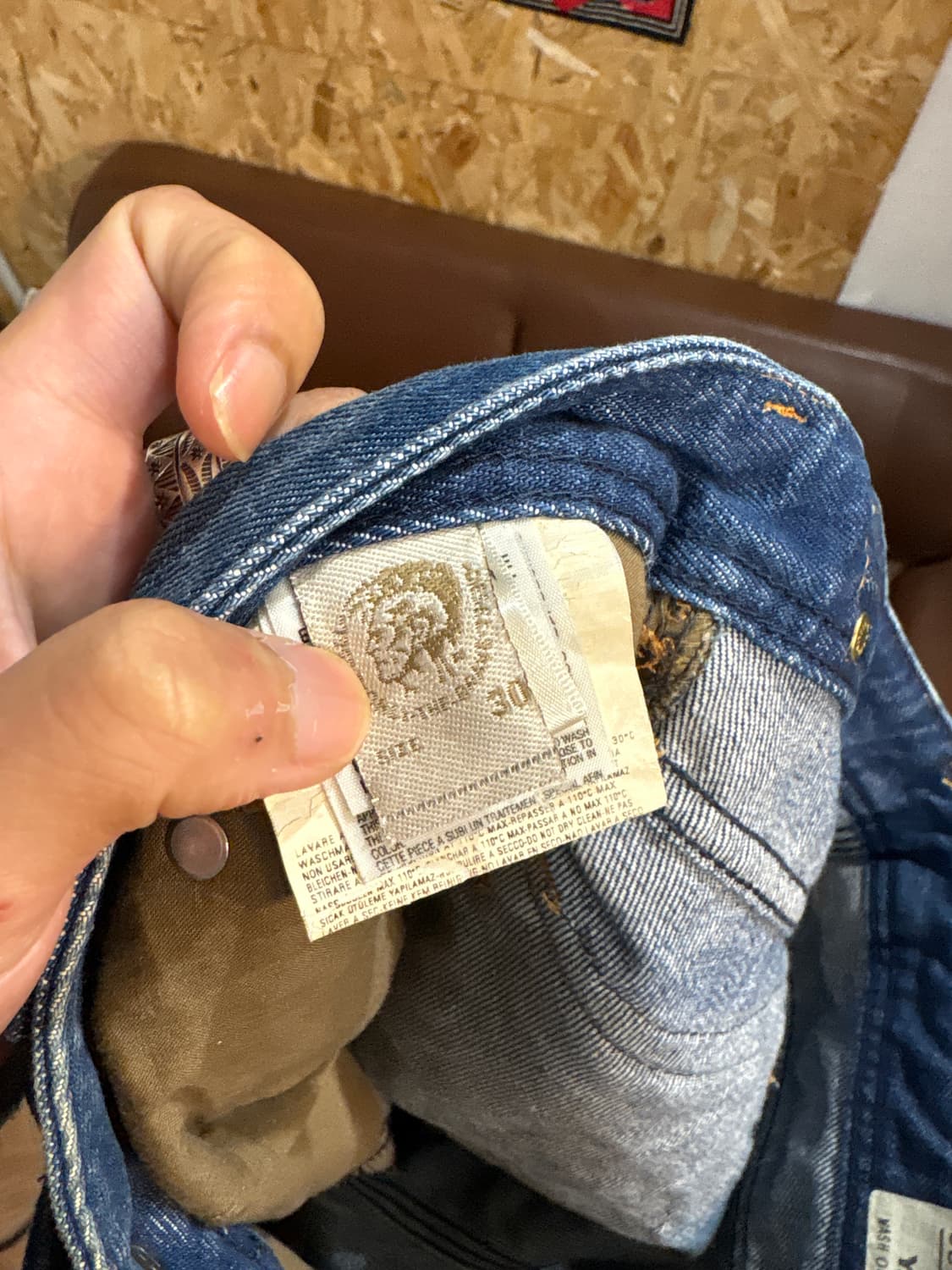 Old Diesel 데님 팬츠 상품이미지8